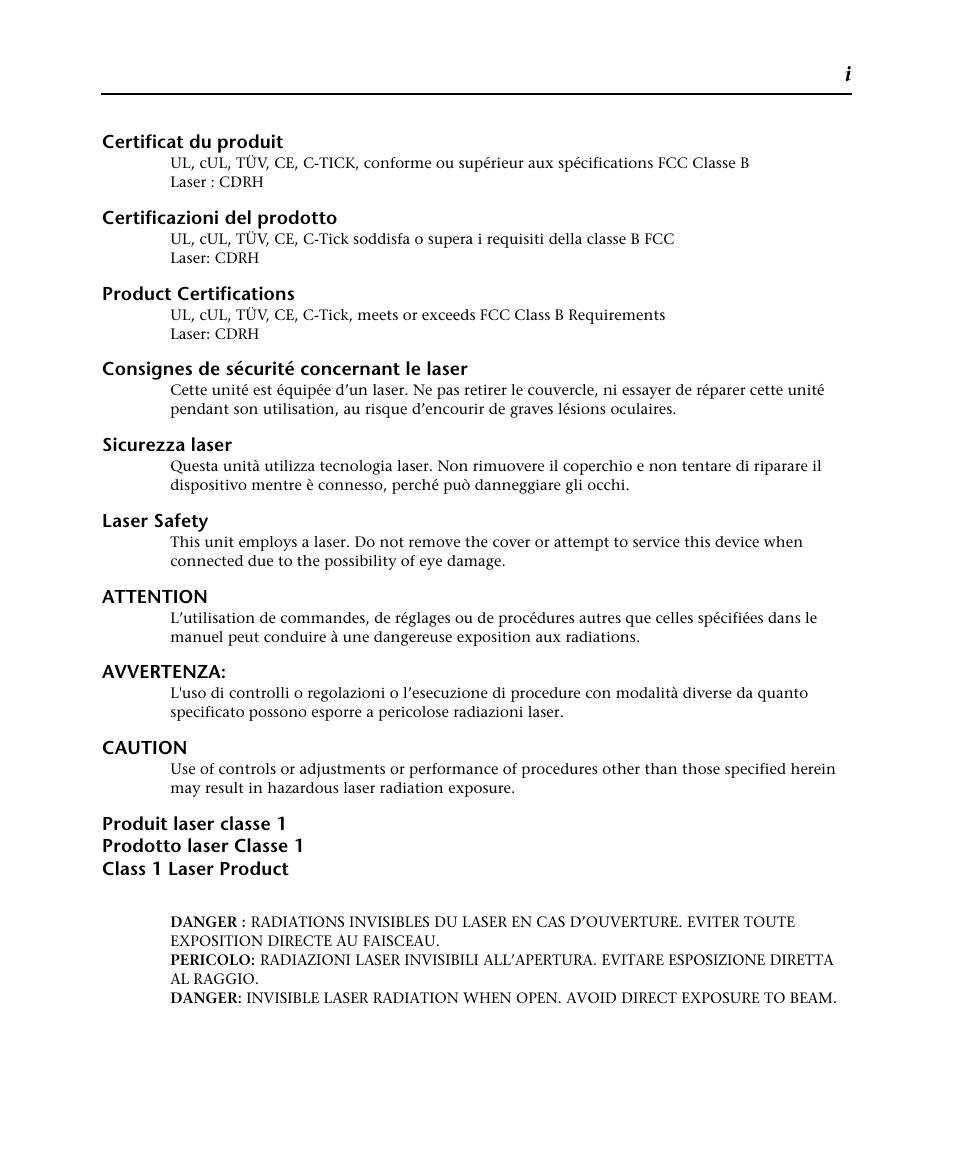 HP Graveur de CD interne HP CD-Writer Plus 7570i User Manual | Page 3 / 46