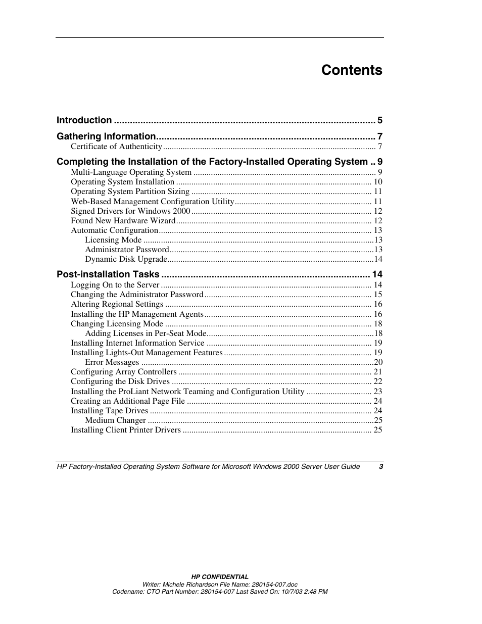 HP ProLiant BL10e G2 Server Blade User Manual | Page 3 / 30