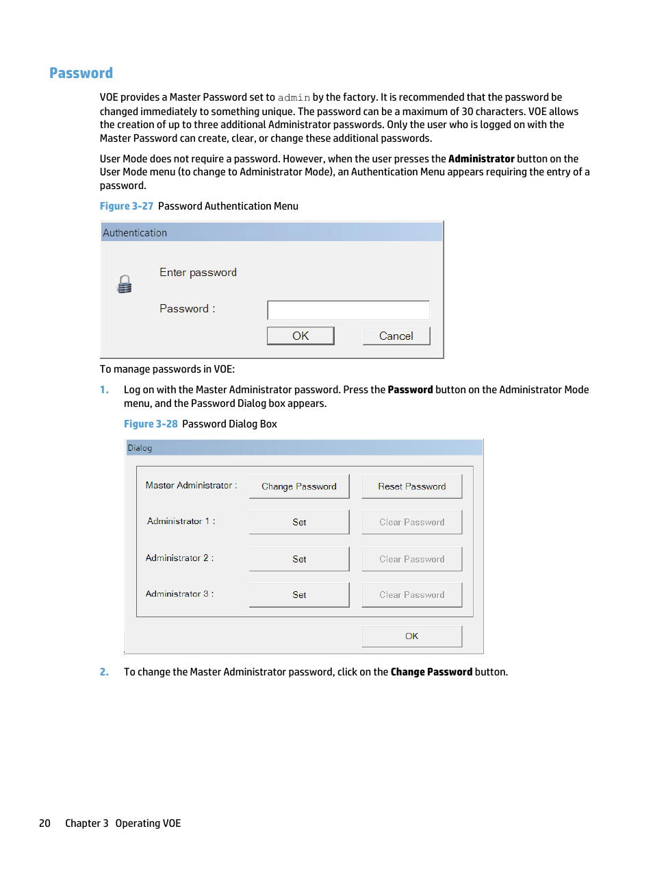 Password | HP LD4730 47-inch Micro-Bezel Video Wall Display User Manual | Page 24 / 39