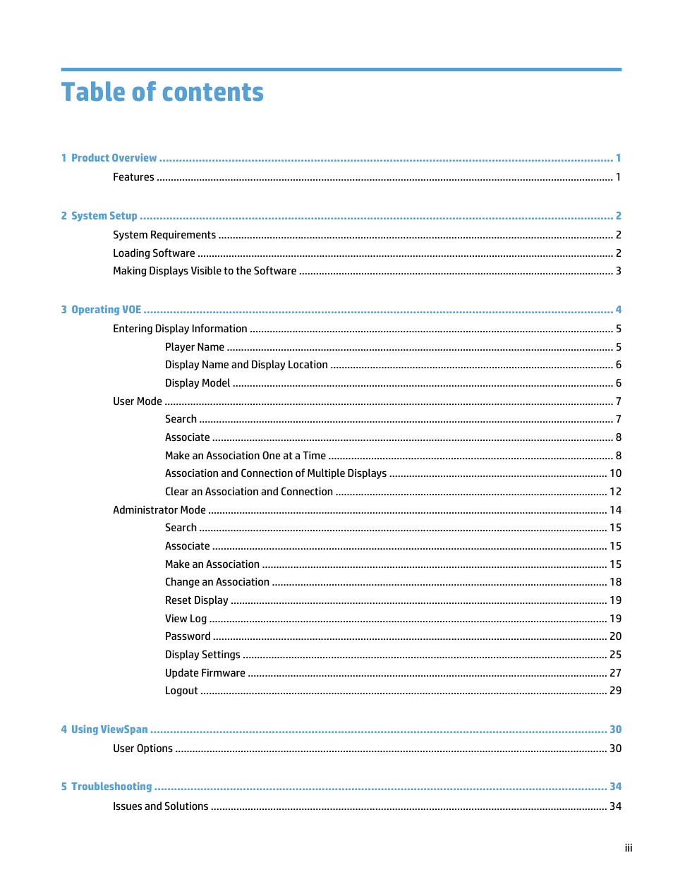 HP LD4730 47-inch Micro-Bezel Video Wall Display User Manual | Page 3 / 39