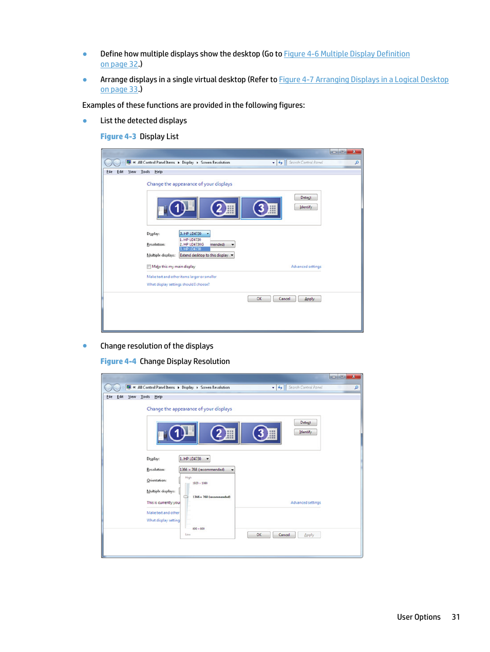 Tected (see, Er to | HP LD4730 47-inch Micro-Bezel Video Wall Display User Manual | Page 35 / 39
