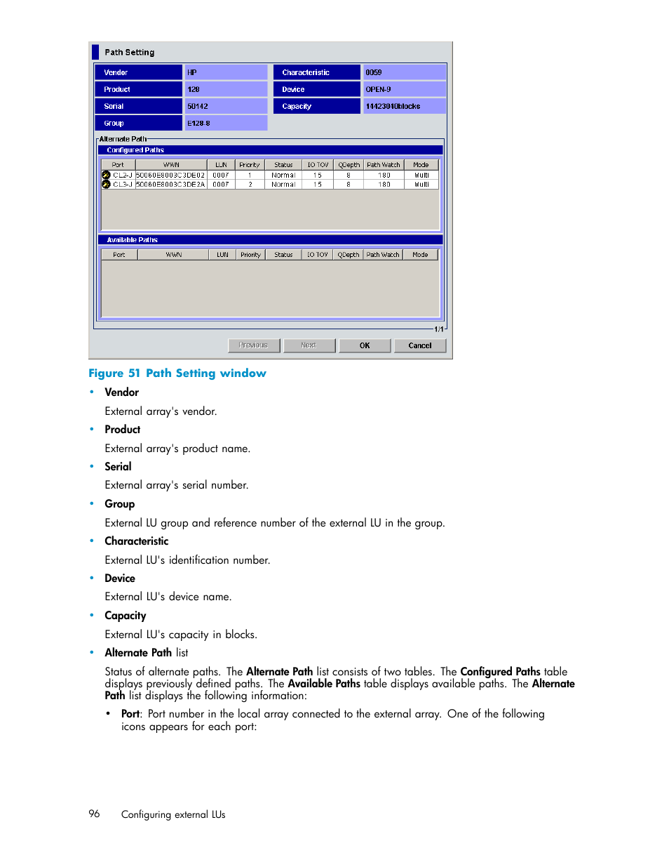 Path setting window, Figure 51 | HP XP Data Shredder Software User Manual | Page 96 / 176