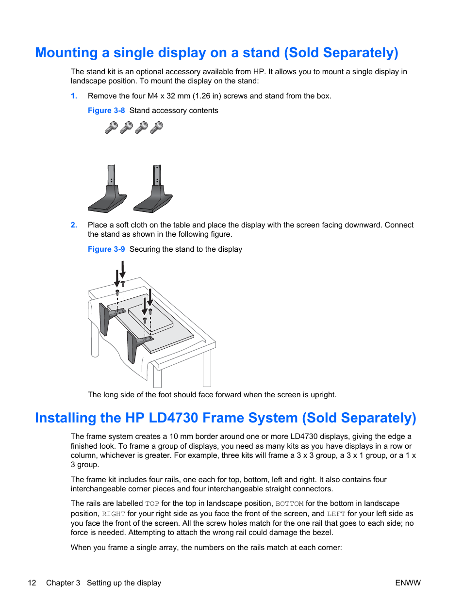 HP LD4730 47-inch Micro-Bezel Video Wall Display User Manual | Page 20 / 72