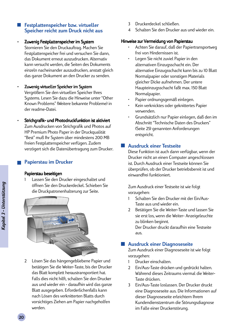 HP Imprimante HP Deskjet 1120cxi User Manual | Page 49 / 112