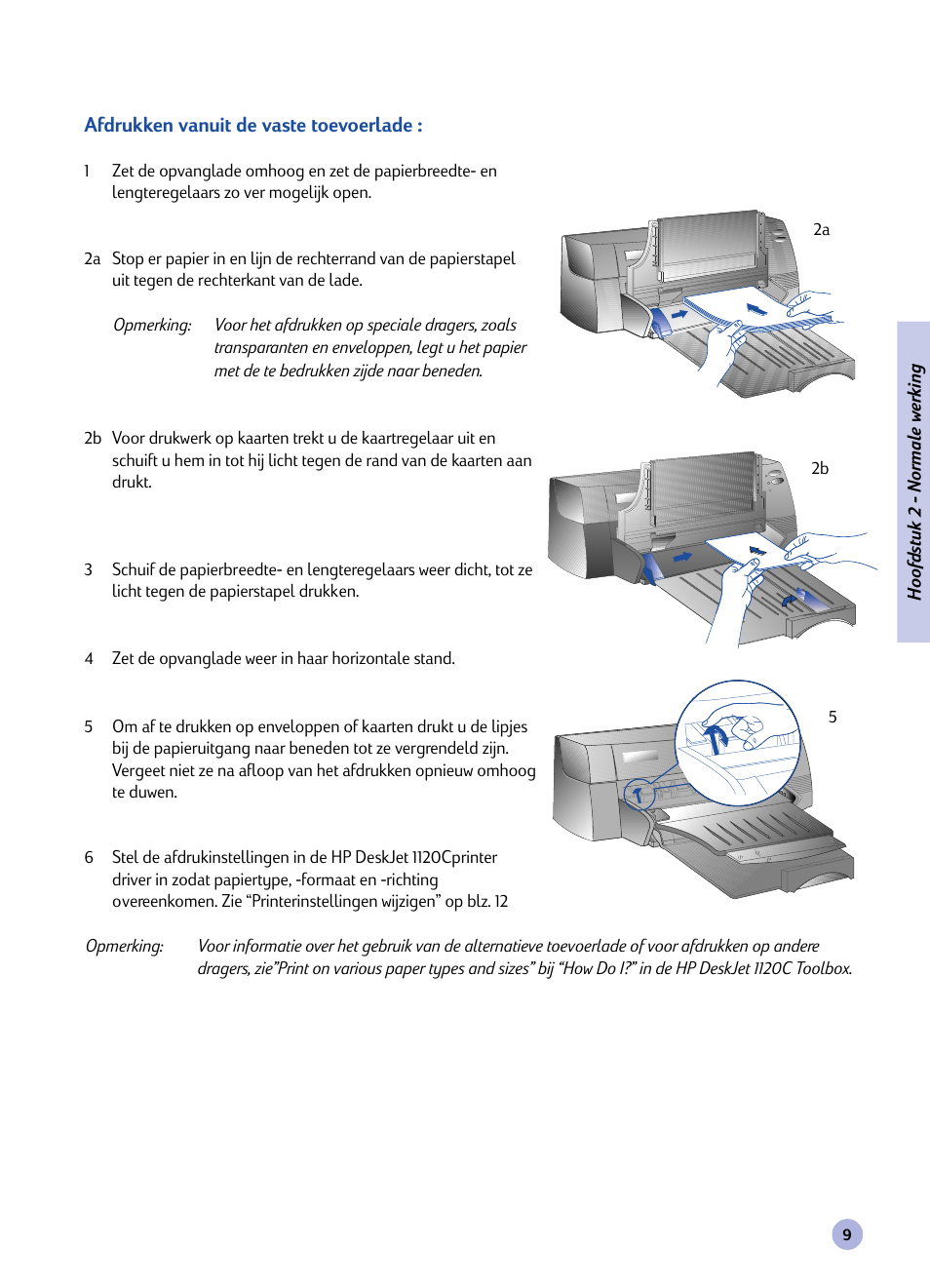 HP Imprimante HP Deskjet 1120cxi User Manual | Page 92 / 112