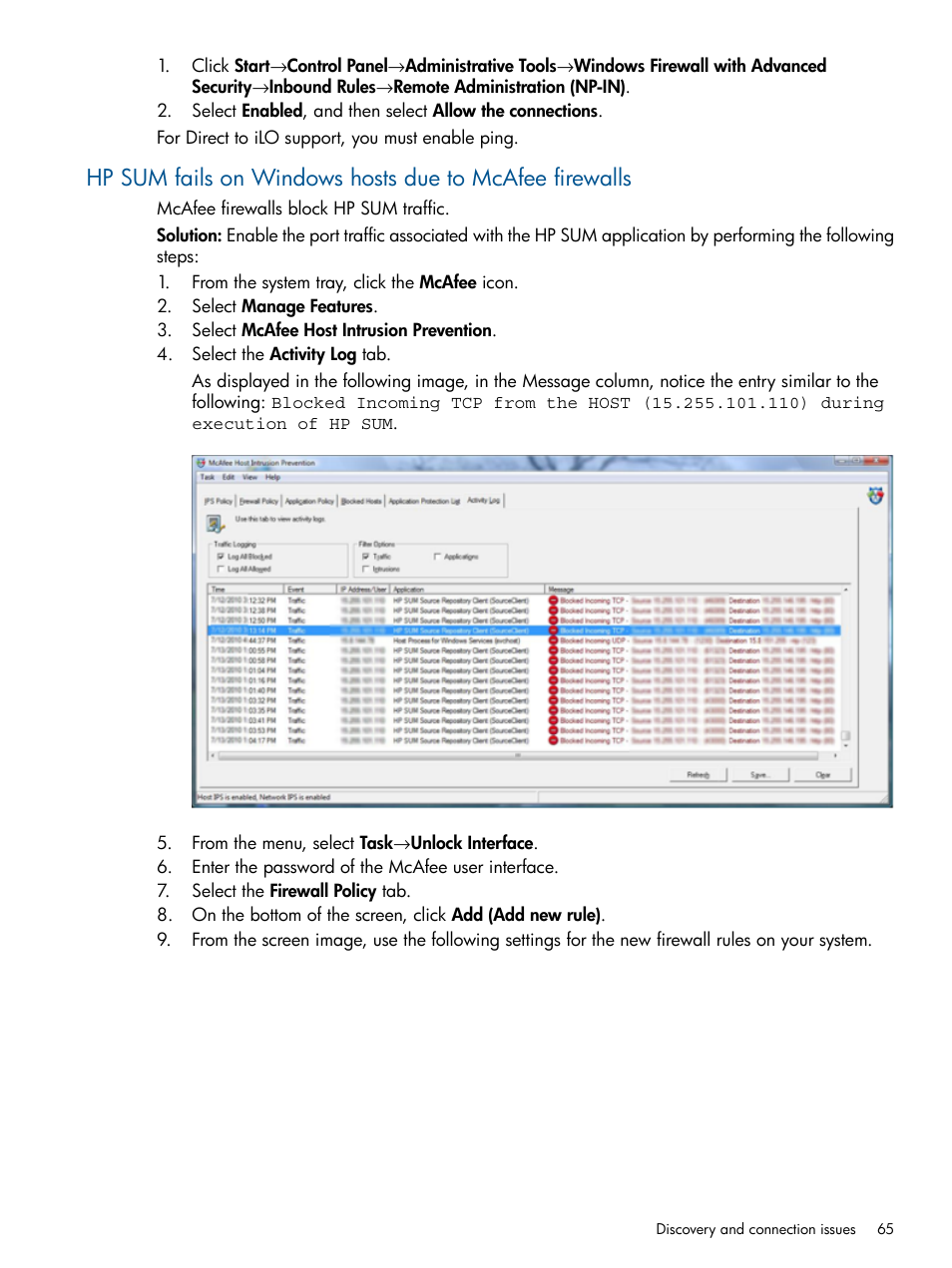 HP Smart Update Manager (User Guide) User Manual | Page 65 / 79