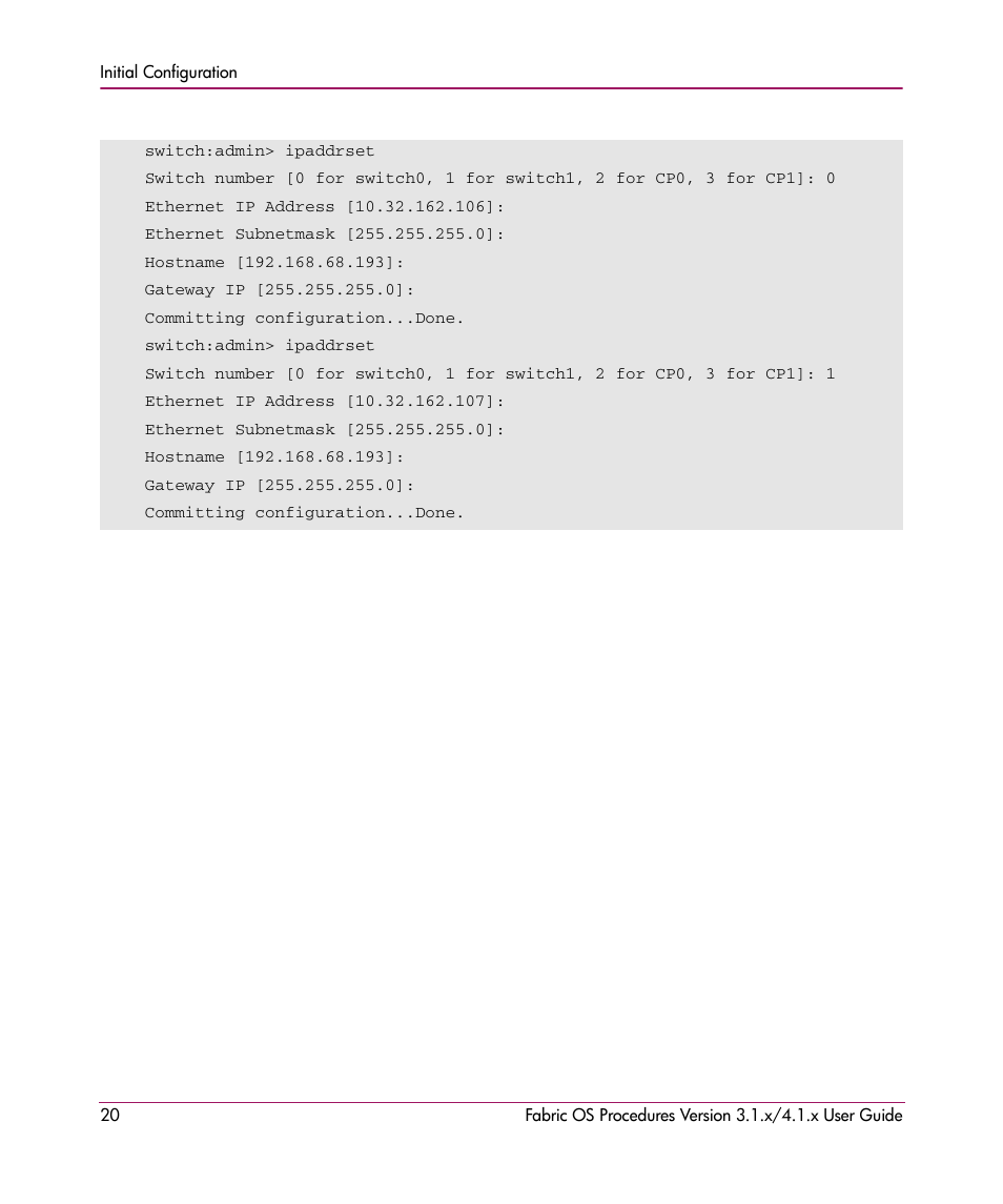 HP StorageWorks MSA 2.8 SAN Switch User Manual | Page 20 / 270