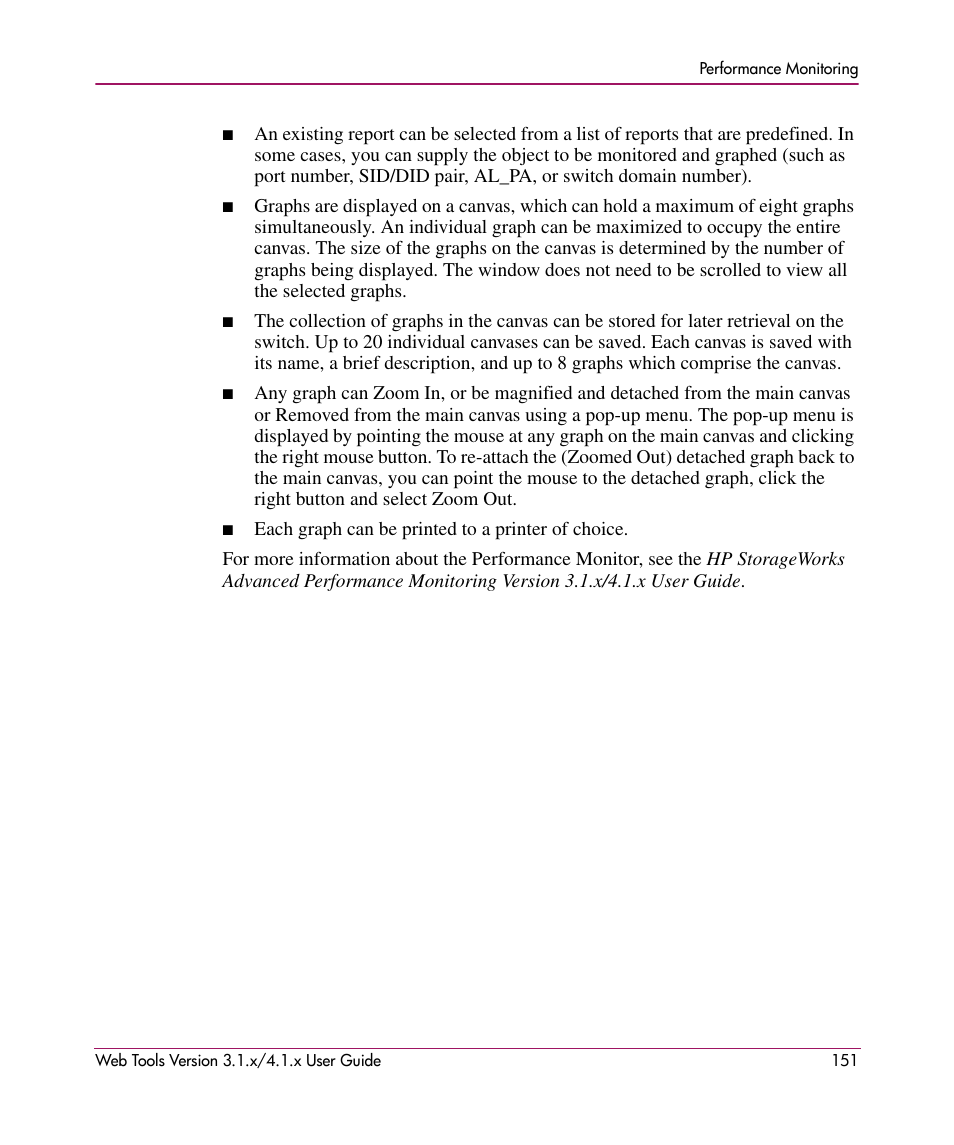 HP StorageWorks MSA 2.8 SAN Switch User Manual | Page 151 / 307