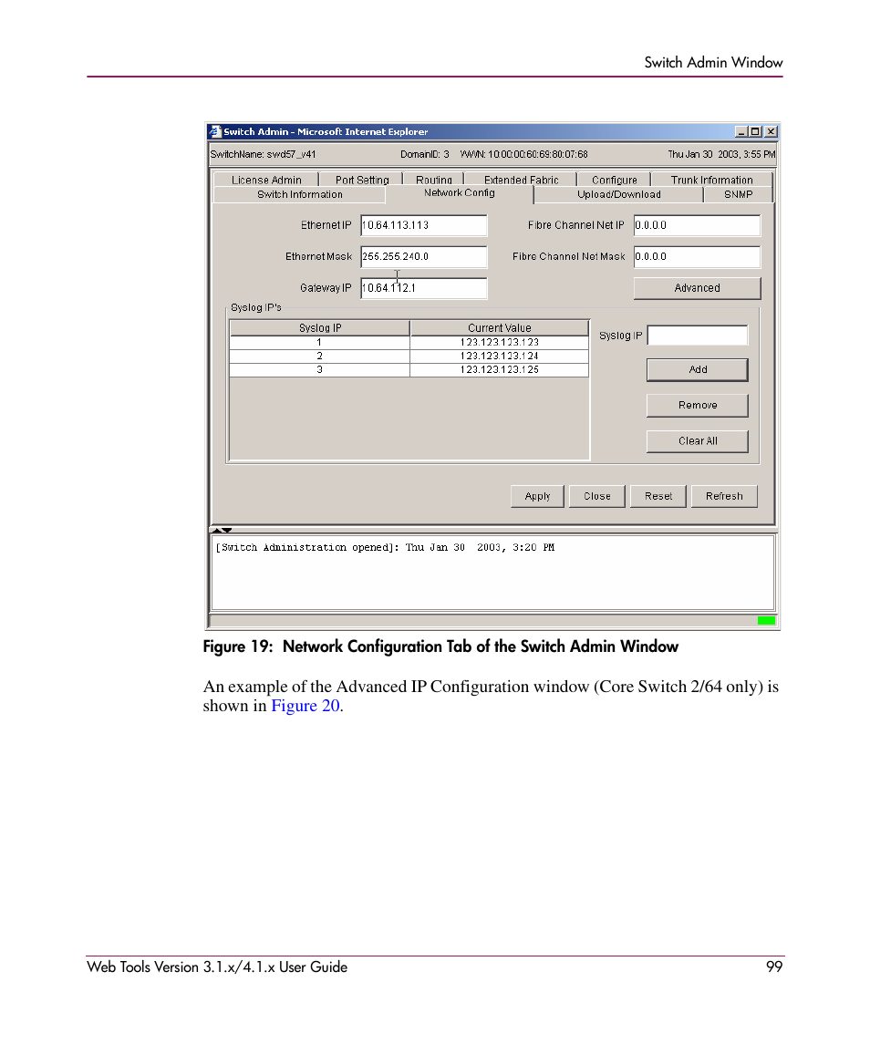 HP StorageWorks MSA 2.8 SAN Switch User Manual | Page 99 / 307
