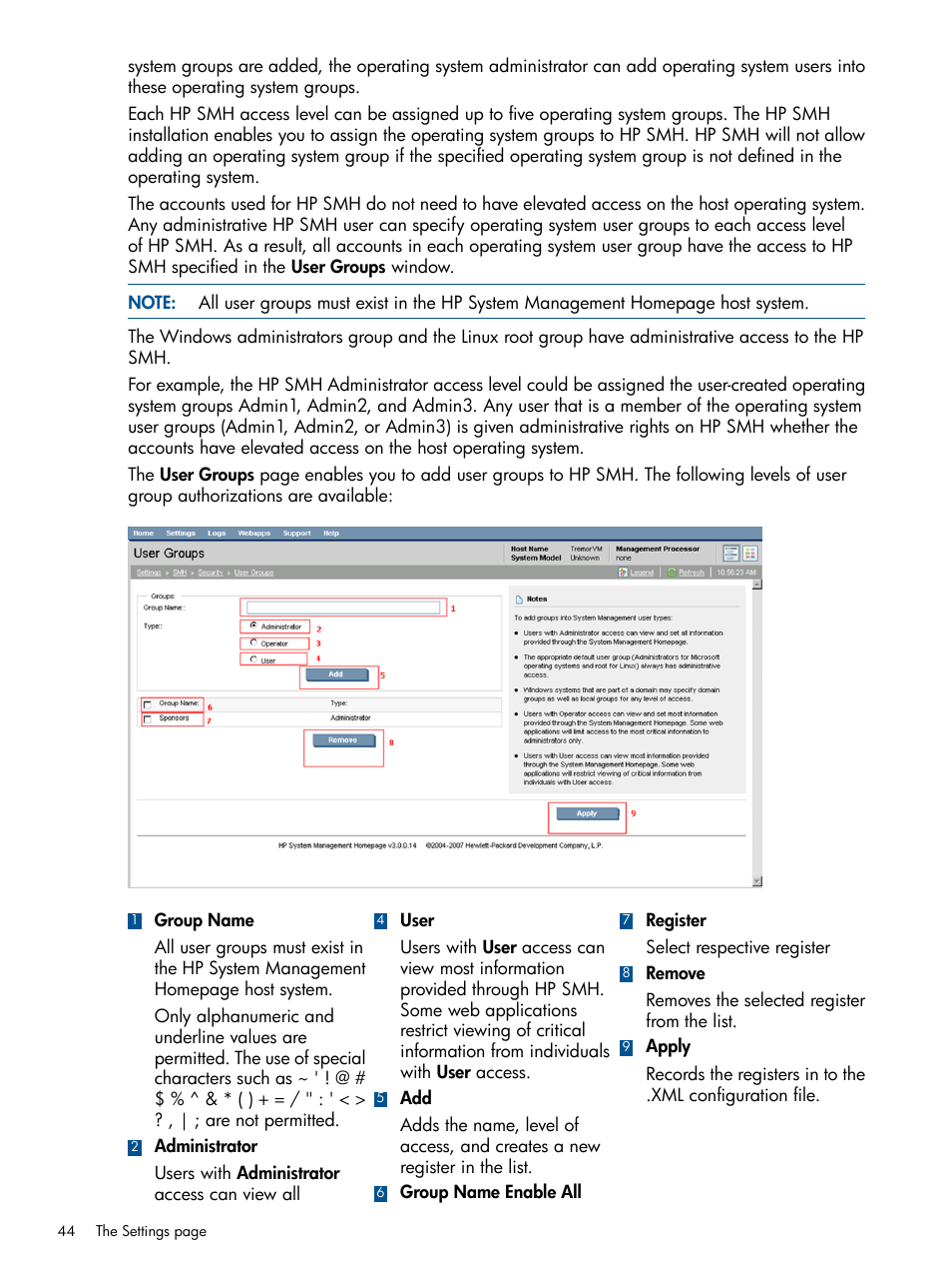 HP Serveur lame HP ProLiant BL680c G5 User Manual | Page 44 / 90