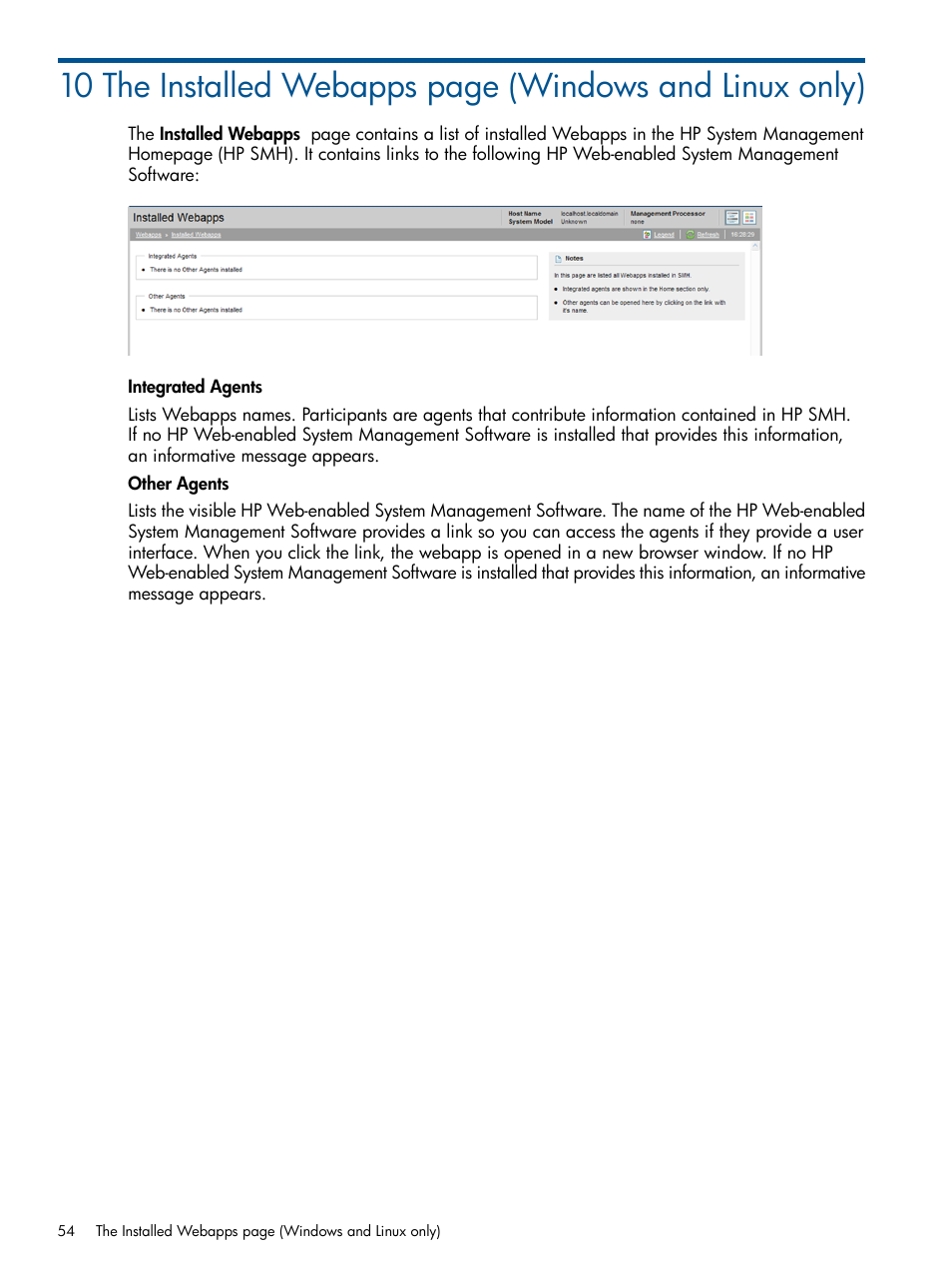 HP Serveur lame HP ProLiant BL680c G5 User Manual | Page 54 / 90