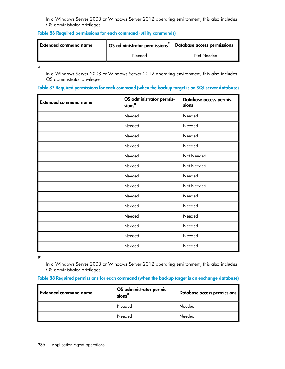 HP Serveur lame HP ProLiant BL465c Gen8 User Manual | Page 236 / 578