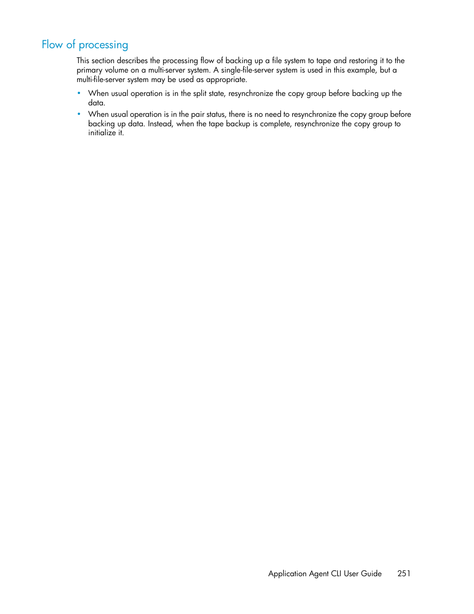 Flow of processing | HP Serveur lame HP ProLiant BL465c Gen8 User Manual | Page 251 / 578