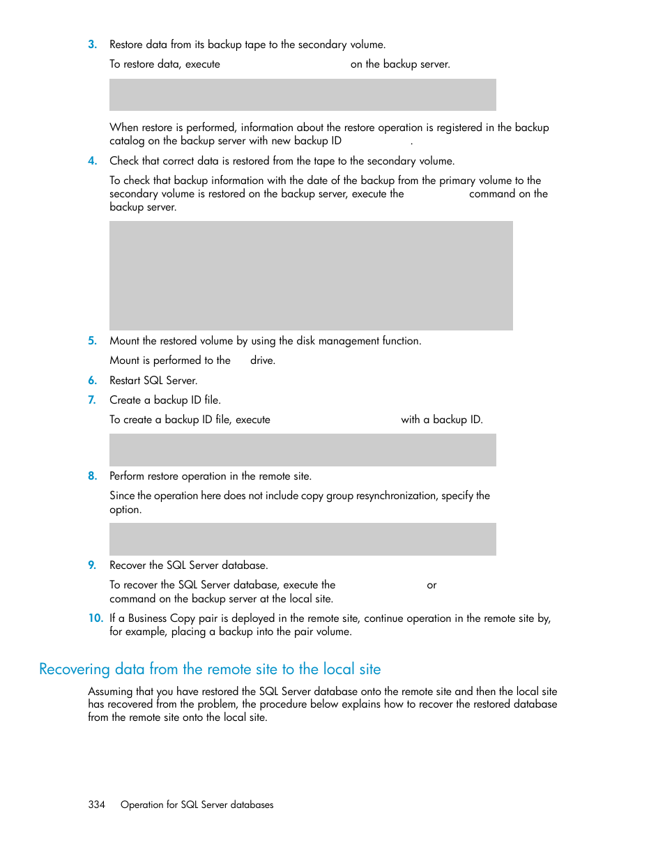 HP Serveur lame HP ProLiant BL465c Gen8 User Manual | Page 334 / 578