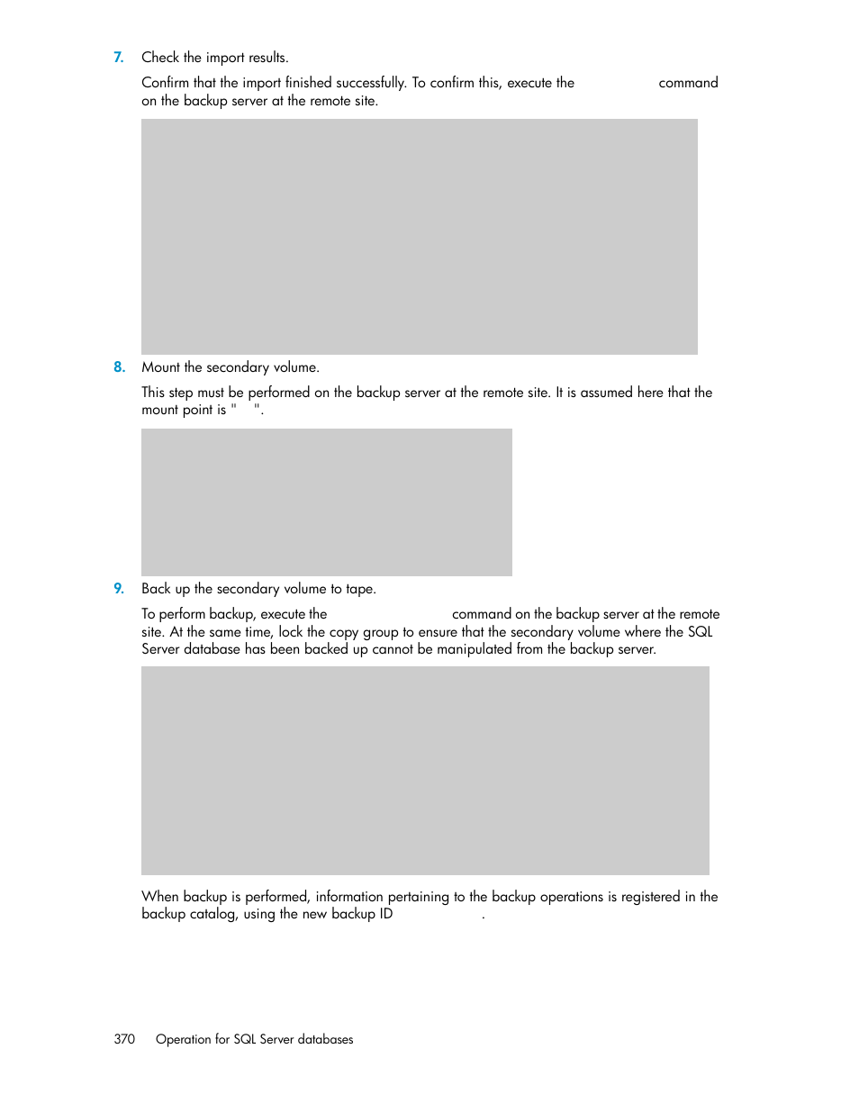 HP Serveur lame HP ProLiant BL465c Gen8 User Manual | Page 370 / 578