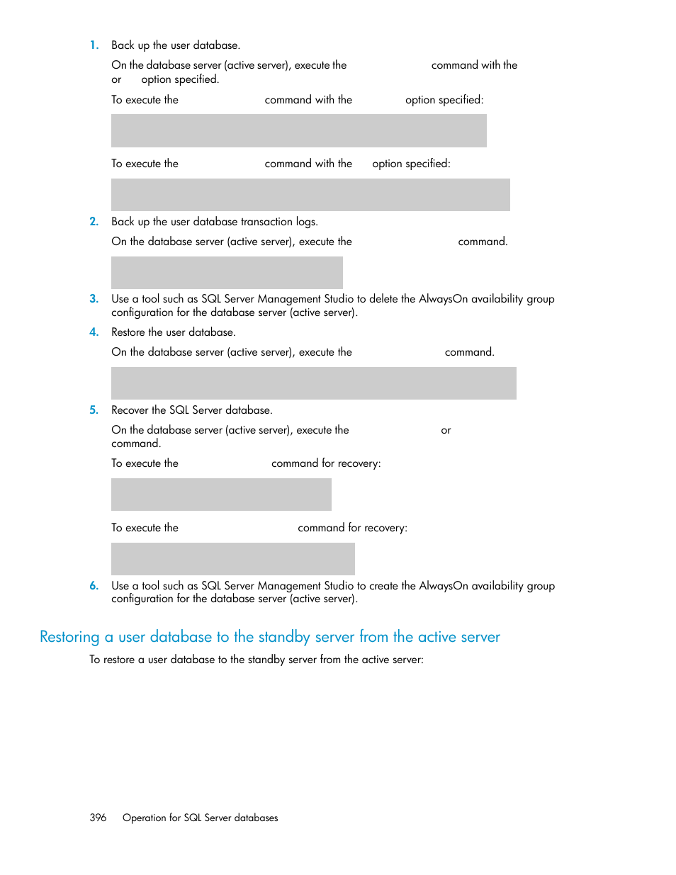 HP Serveur lame HP ProLiant BL465c Gen8 User Manual | Page 396 / 578