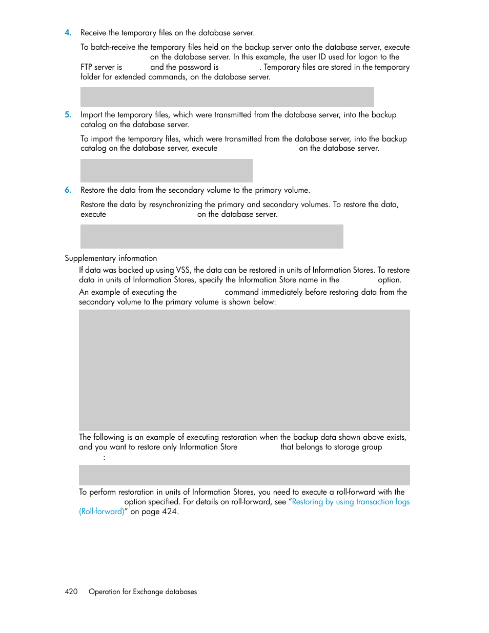 HP Serveur lame HP ProLiant BL465c Gen8 User Manual | Page 420 / 578