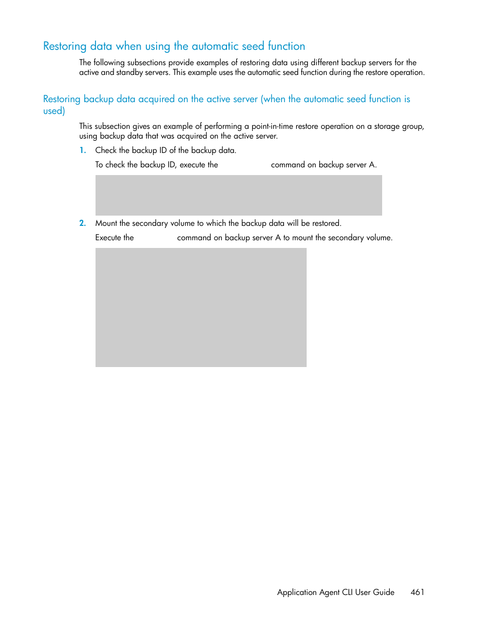 HP Serveur lame HP ProLiant BL465c Gen8 User Manual | Page 461 / 578