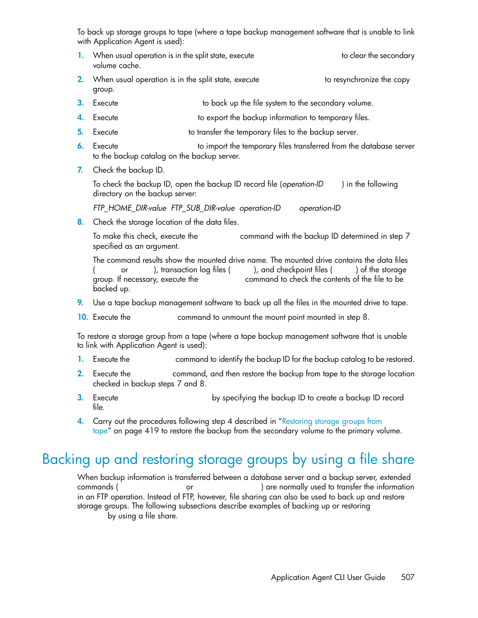 HP Serveur lame HP ProLiant BL465c Gen8 User Manual | Page 507 / 578