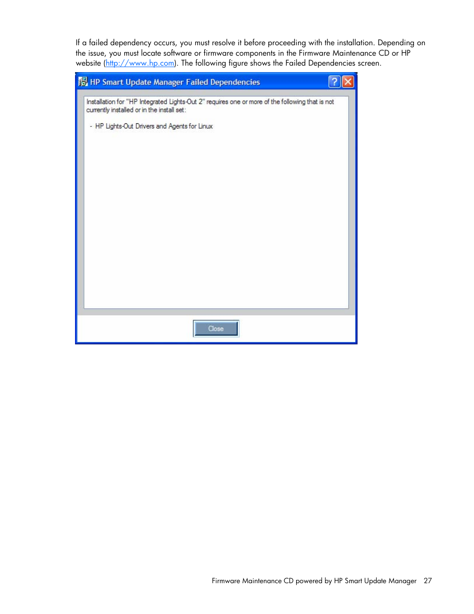 HP ProLiant BL685c G5 Server Blade User Manual | Page 27 / 87