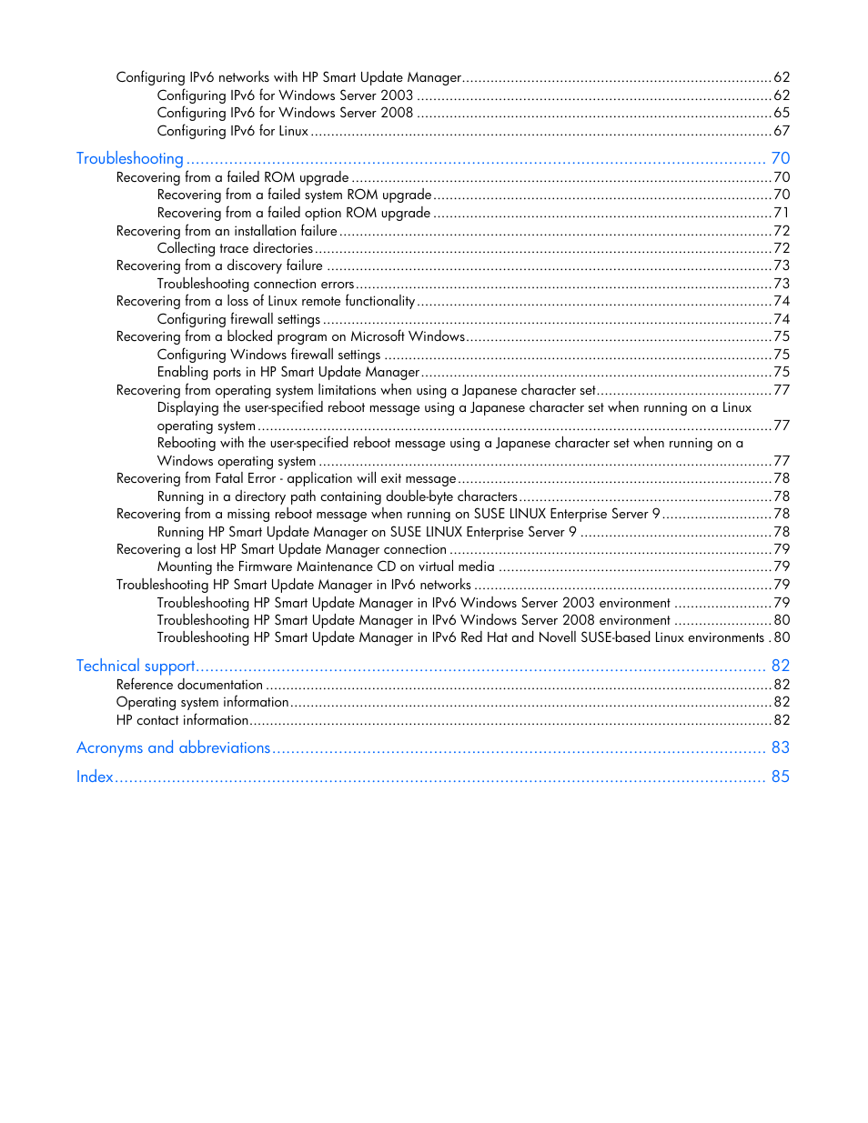 HP ProLiant BL685c G5 Server Blade User Manual | Page 4 / 87