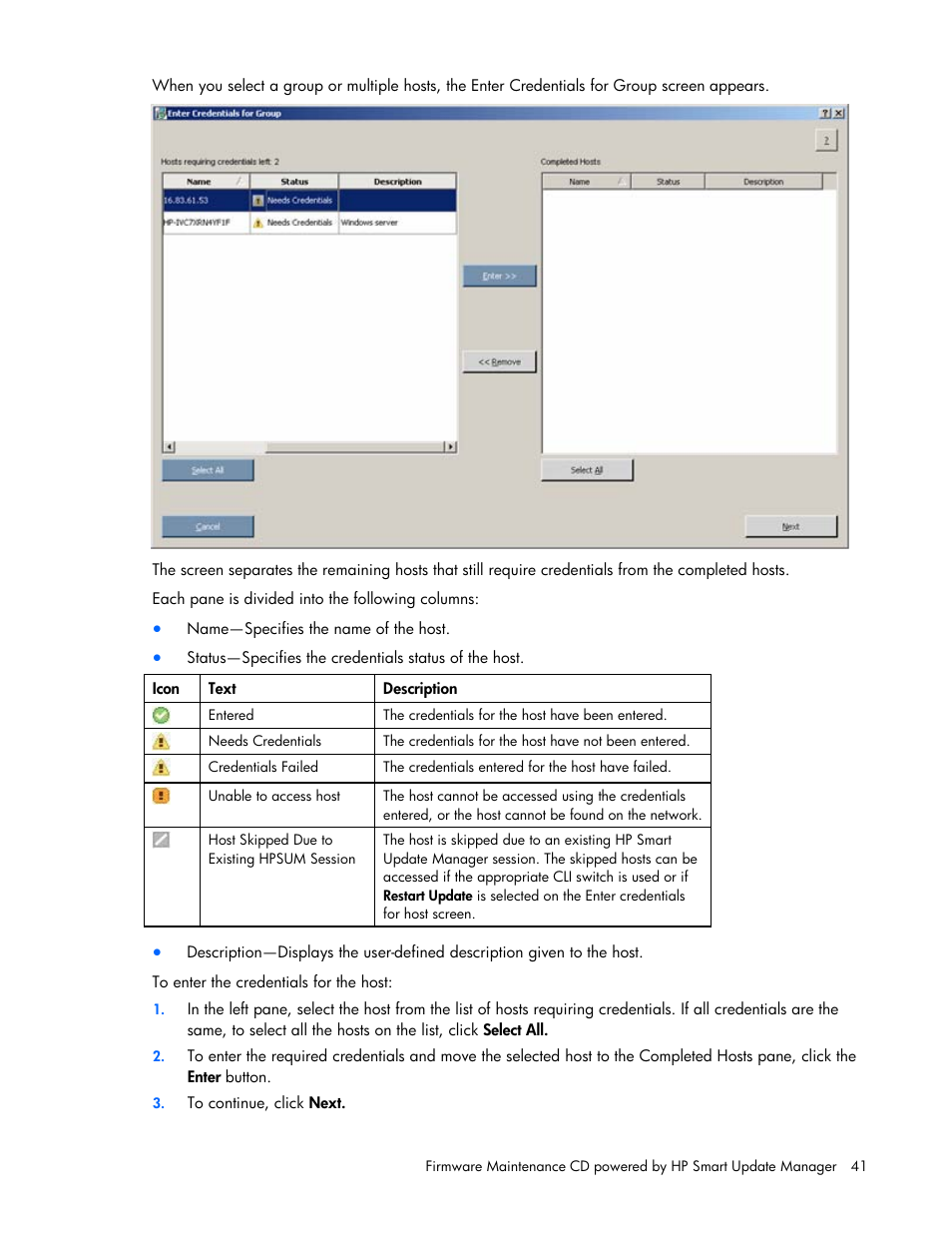 HP ProLiant BL685c G5 Server Blade User Manual | Page 41 / 87