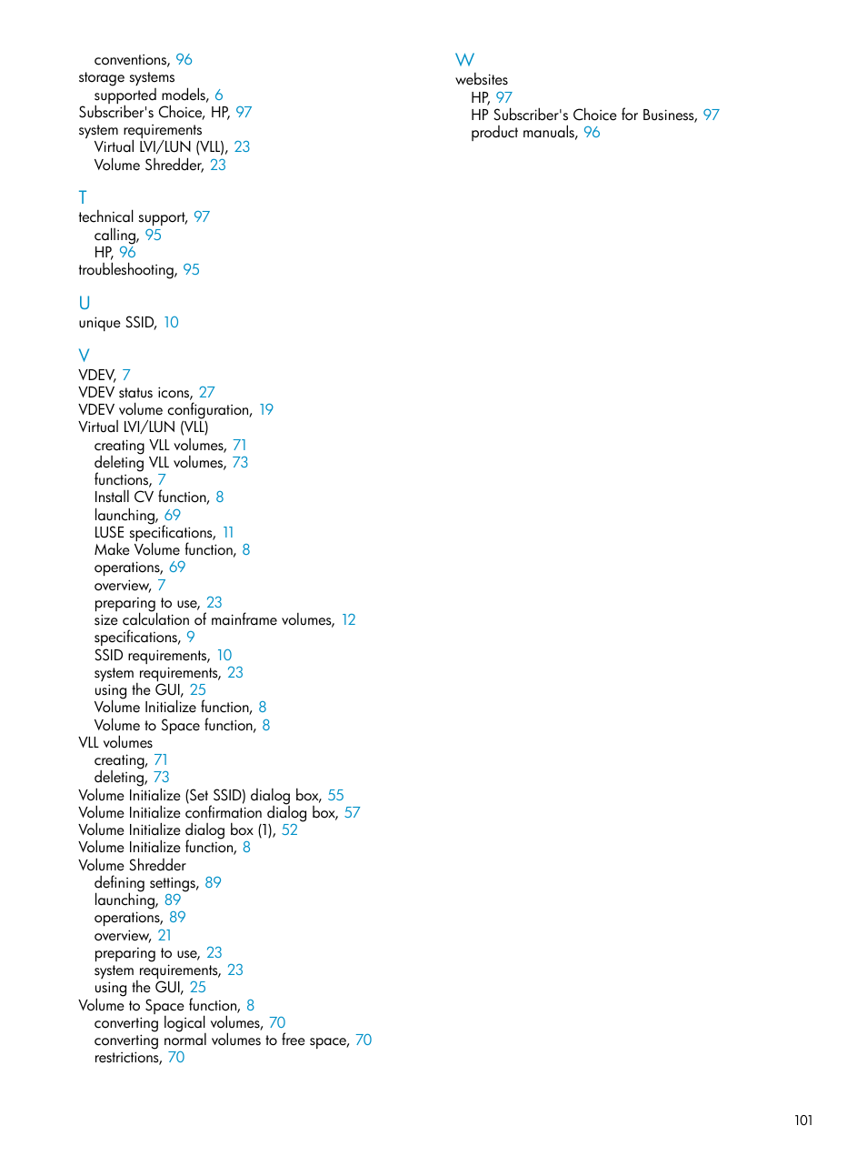 HP XP Data Shredder Software User Manual | Page 101 / 101