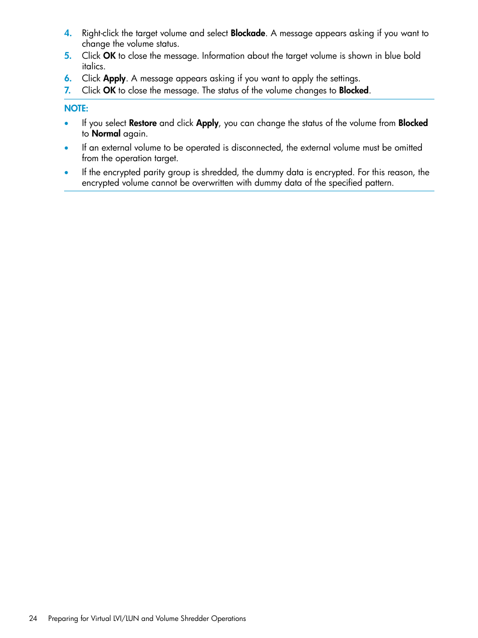 HP XP Data Shredder Software User Manual | Page 24 / 101