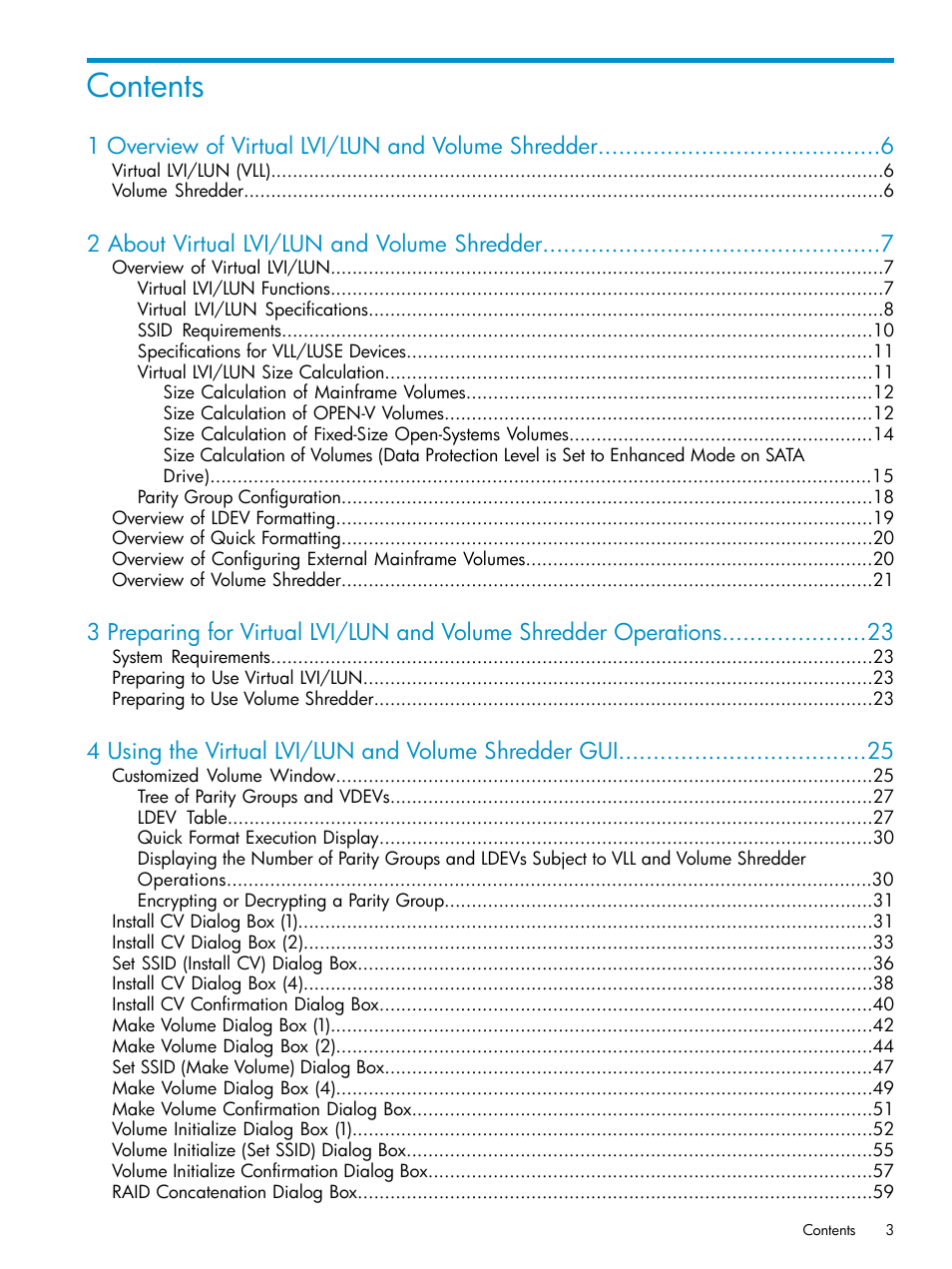 HP XP Data Shredder Software User Manual | Page 3 / 101