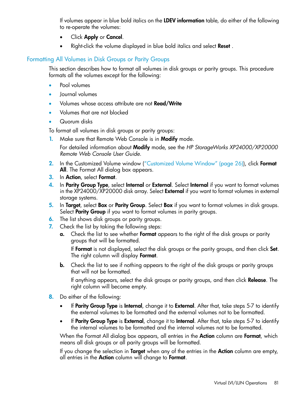 HP XP Data Shredder Software User Manual | Page 81 / 101