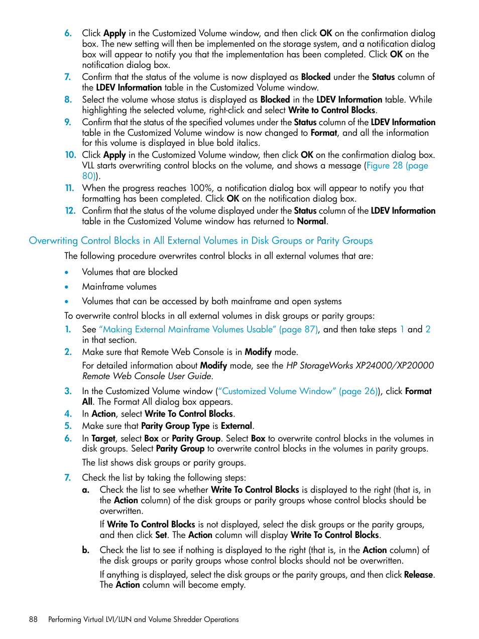 HP XP Data Shredder Software User Manual | Page 88 / 101