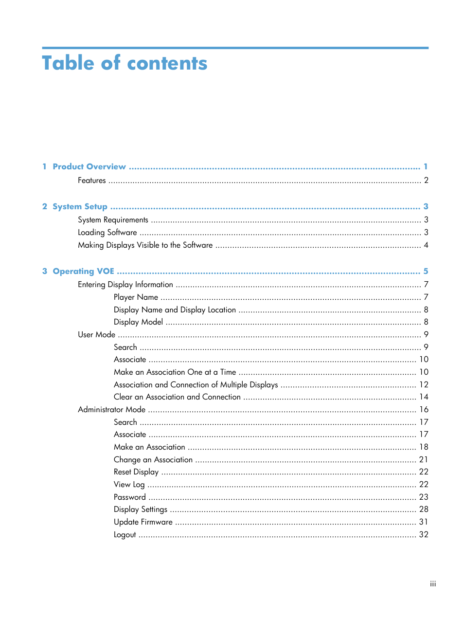 HP LD4730 47-inch Micro-Bezel Video Wall Display User Manual | Page 3 / 42