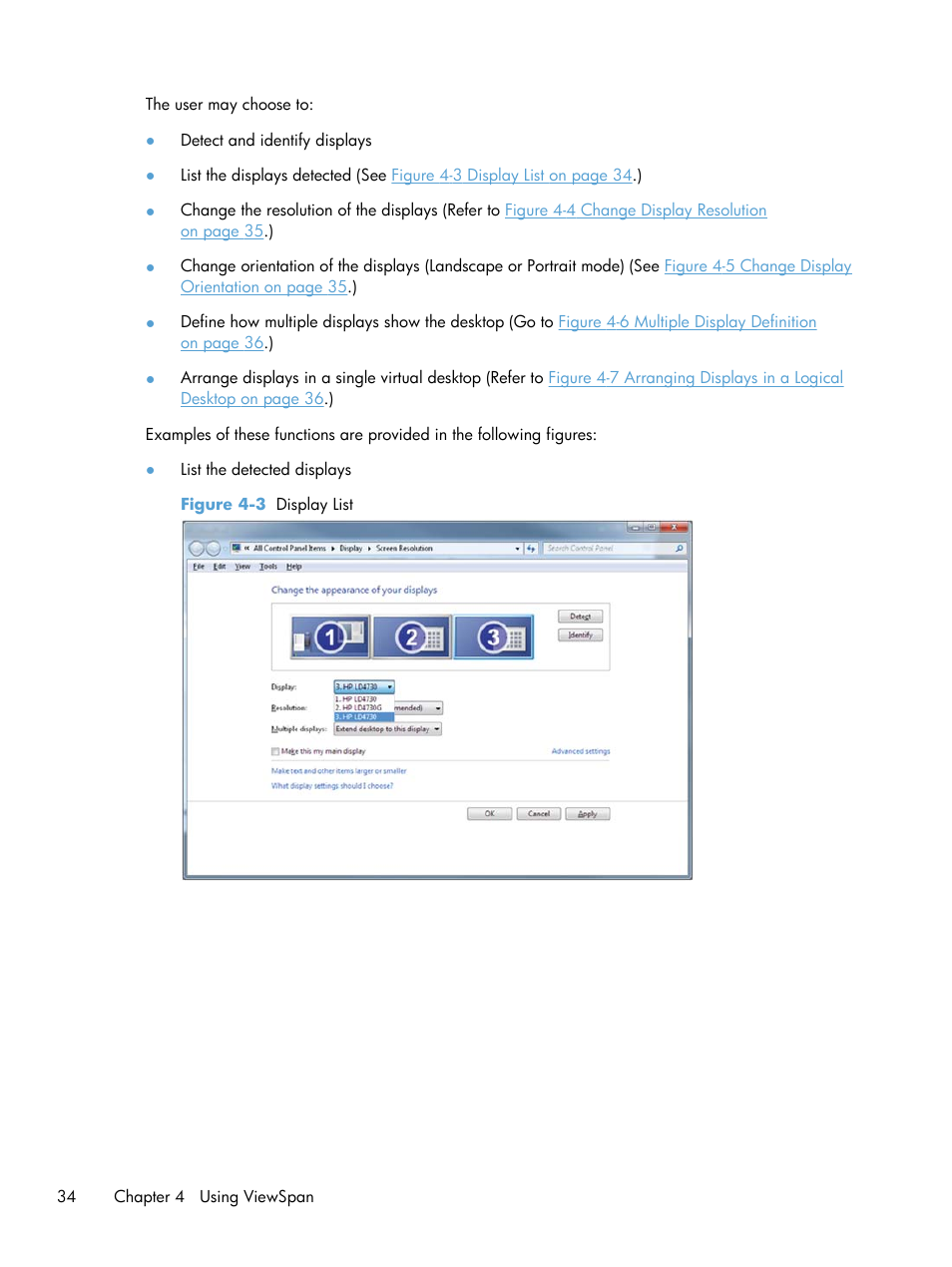 HP LD4730 47-inch Micro-Bezel Video Wall Display User Manual | Page 38 / 42