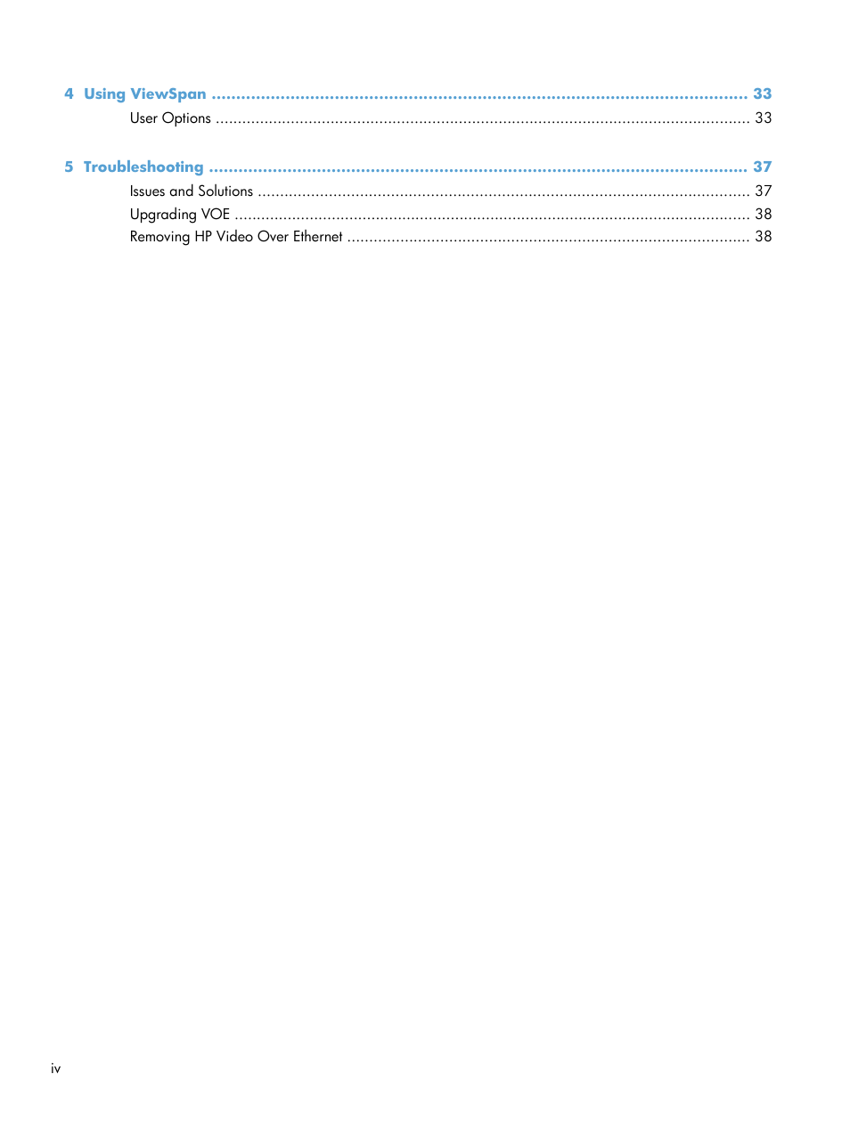 HP LD4730 47-inch Micro-Bezel Video Wall Display User Manual | Page 4 / 42