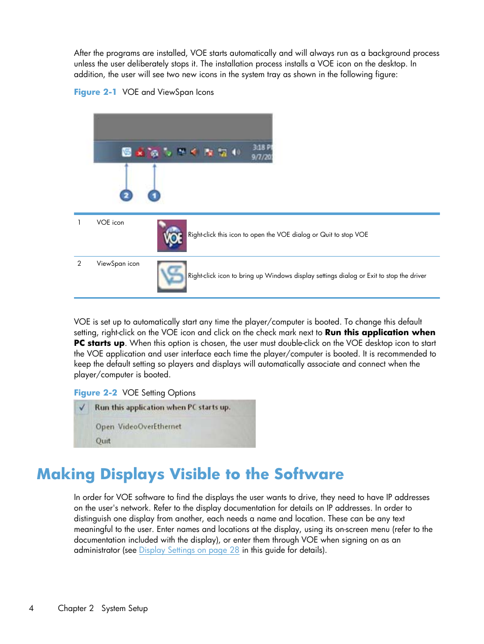 Making displays visible to the software | HP LD4730 47-inch Micro-Bezel Video Wall Display User Manual | Page 8 / 42