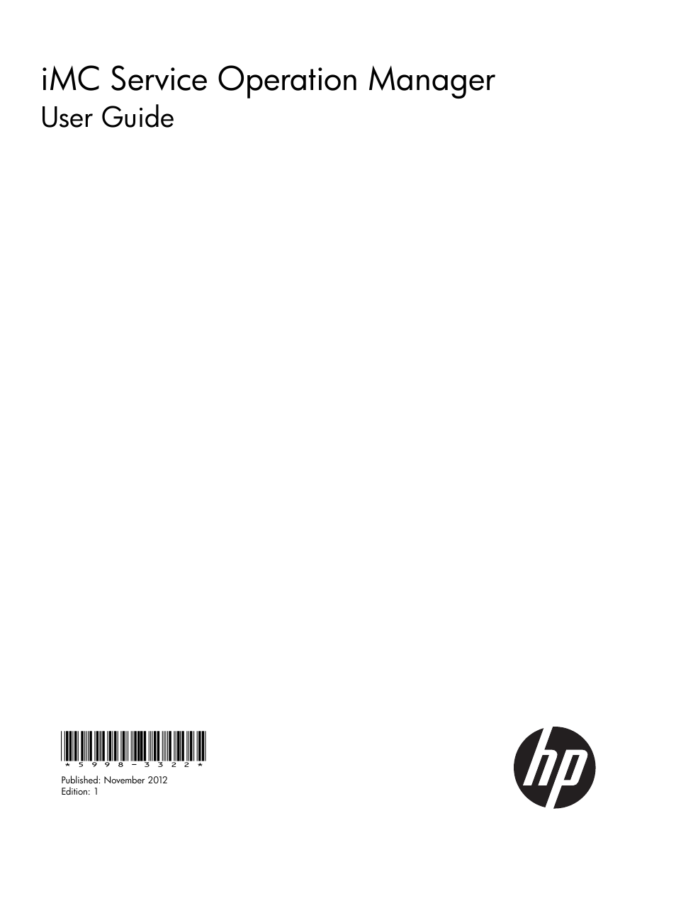 HP Intelligent Management Center Licenses User Manual | 43 pages