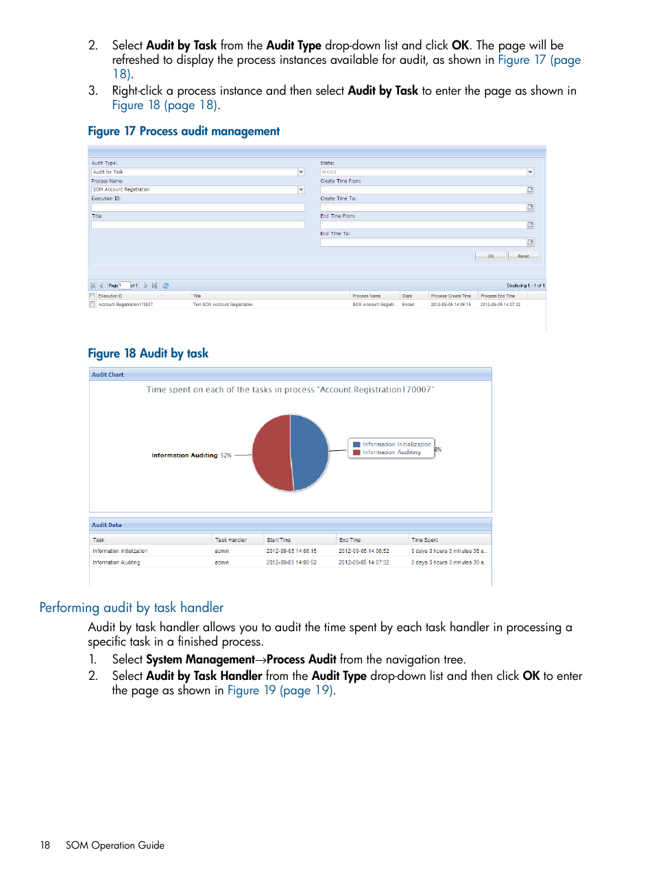 Performing audit by task handler | HP Intelligent Management Center Licenses User Manual | Page 18 / 43