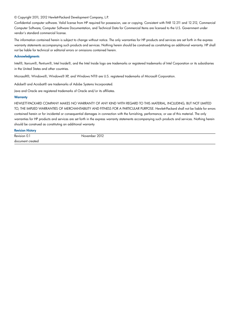 HP Intelligent Management Center Licenses User Manual | Page 2 / 43