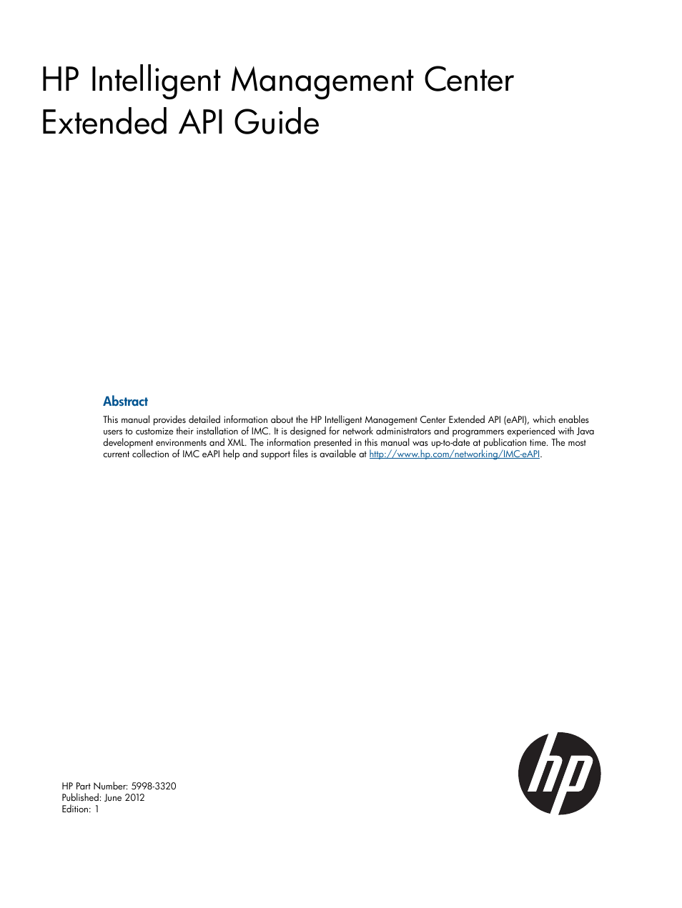 HP Intelligent Management Center Licenses User Manual | 438 pages