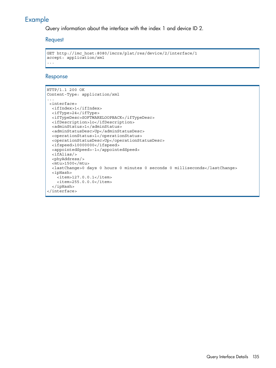 Example | HP Intelligent Management Center Licenses User Manual | Page 135 / 438