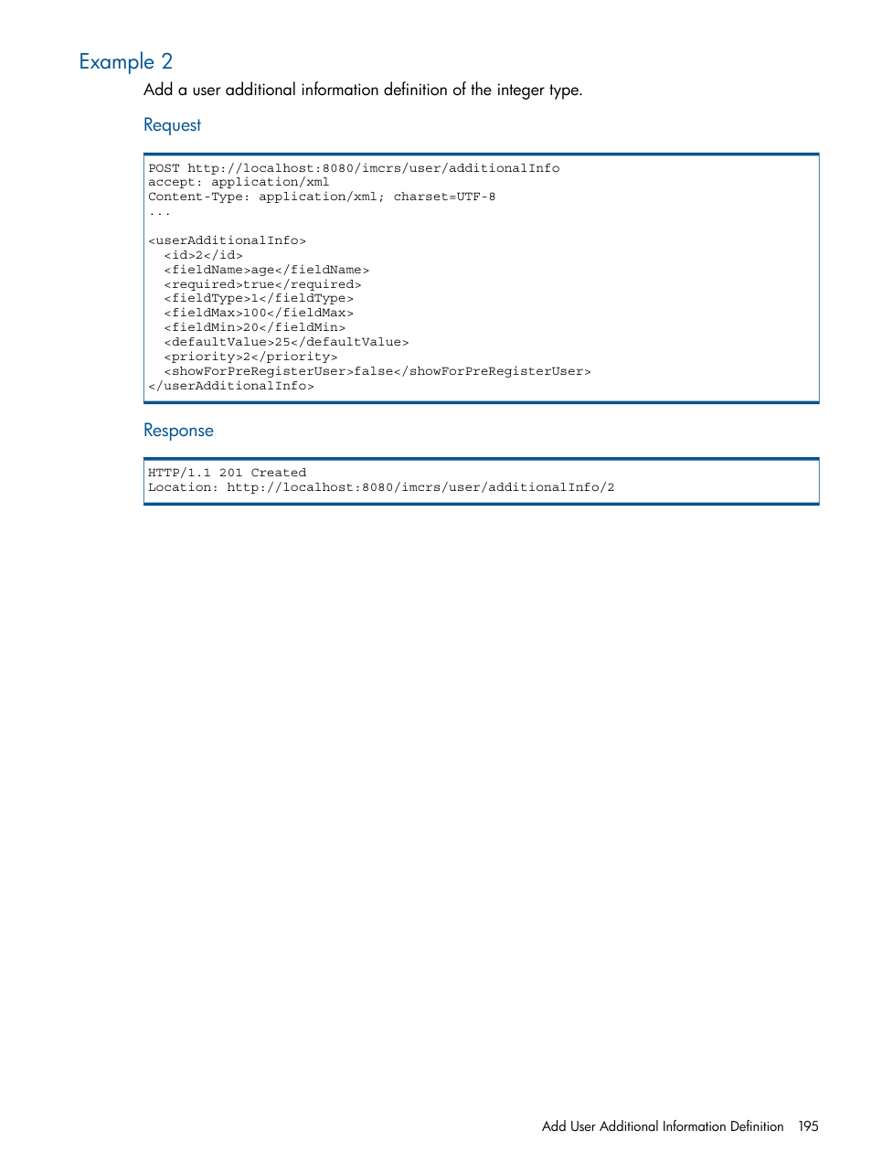 Example 2 | HP Intelligent Management Center Licenses User Manual | Page 195 / 438