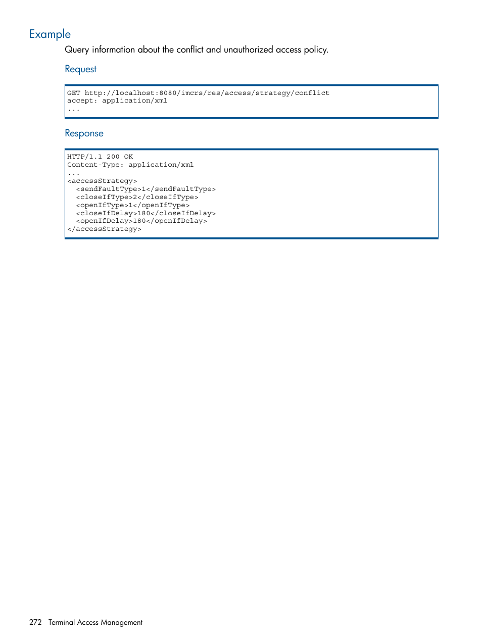 Example | HP Intelligent Management Center Licenses User Manual | Page 272 / 438