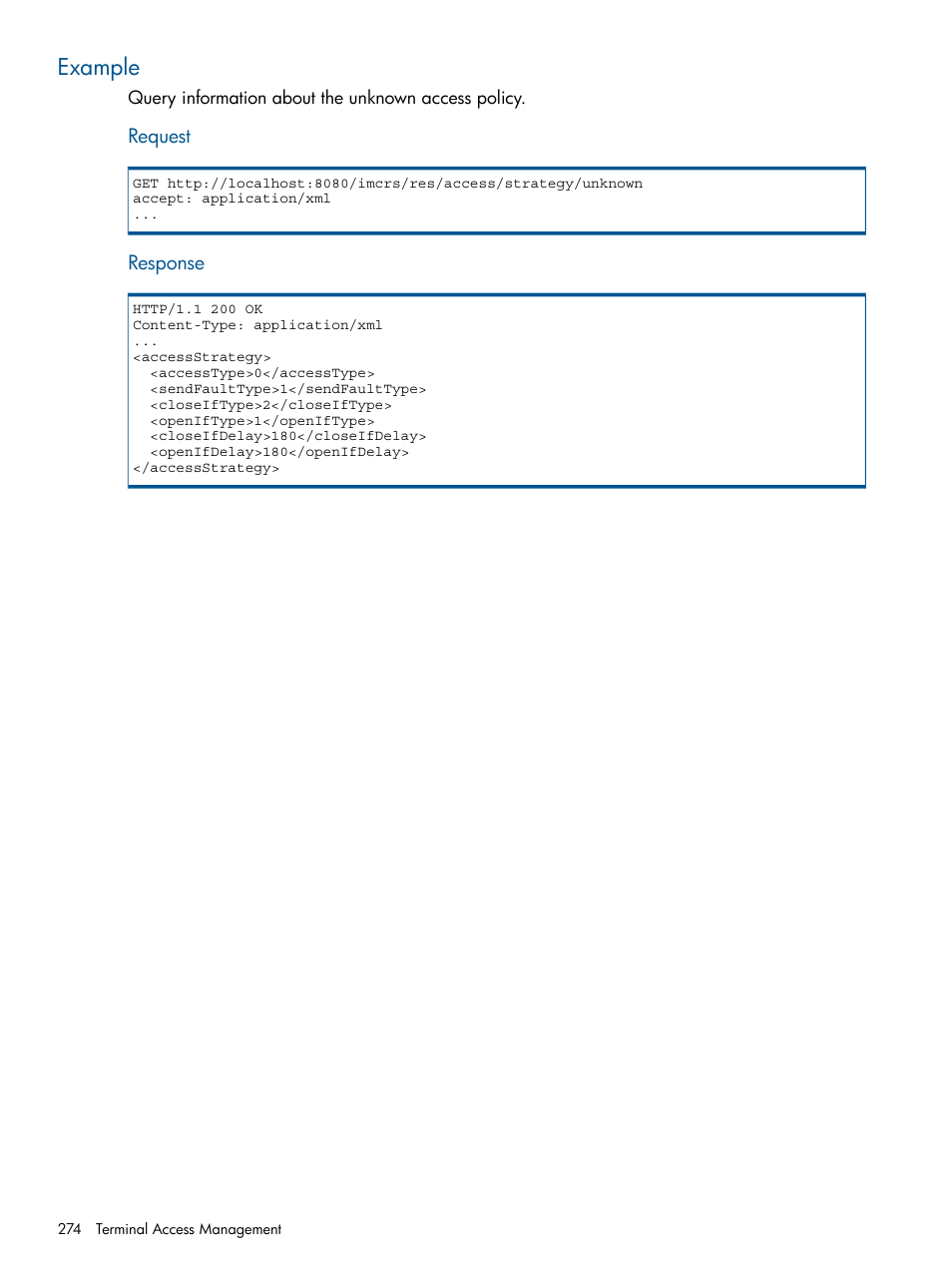 Example | HP Intelligent Management Center Licenses User Manual | Page 274 / 438