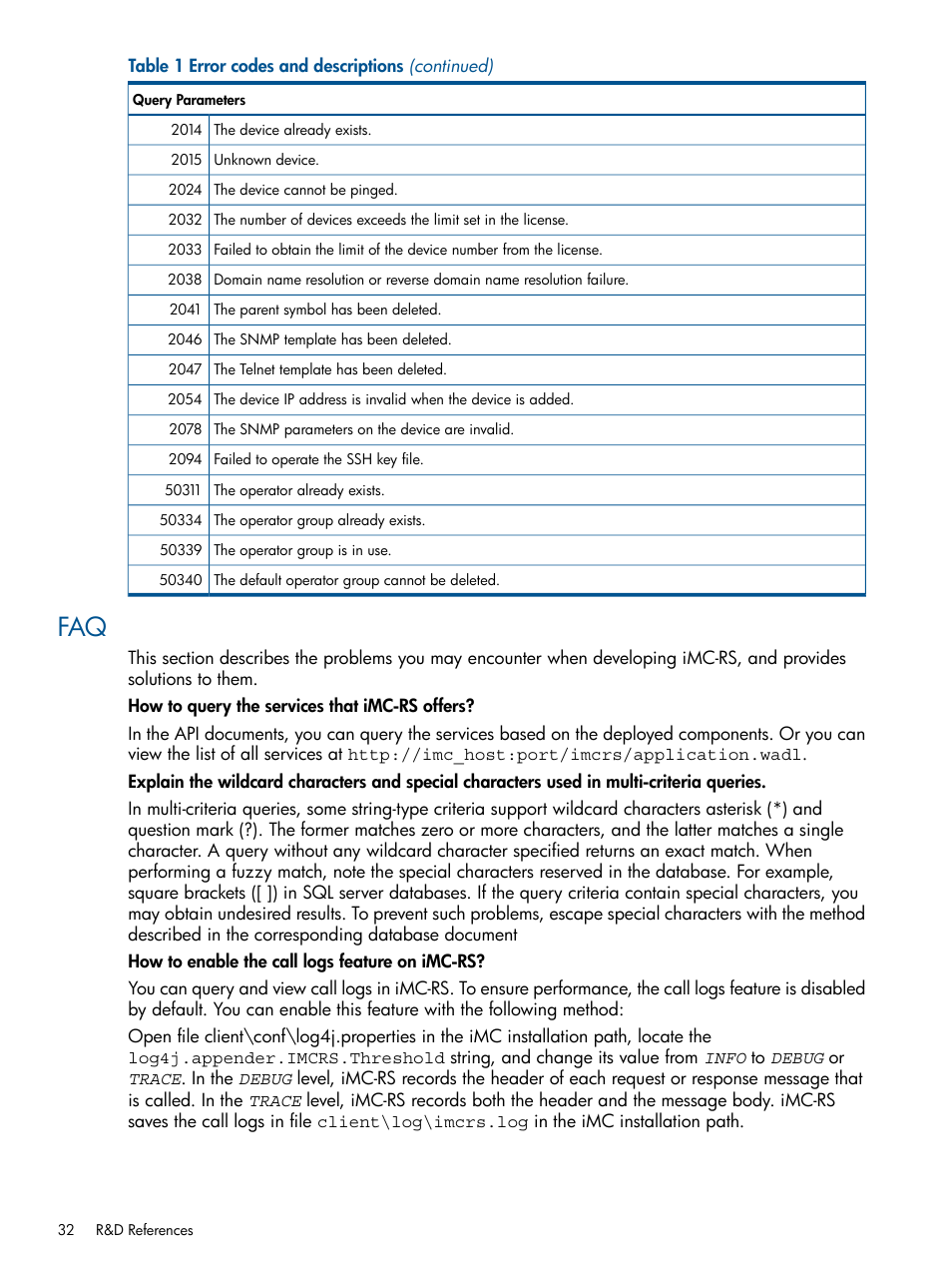 HP Intelligent Management Center Licenses User Manual | Page 32 / 438