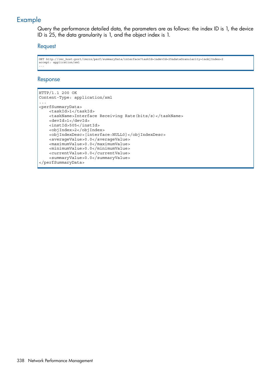 Example | HP Intelligent Management Center Licenses User Manual | Page 338 / 438