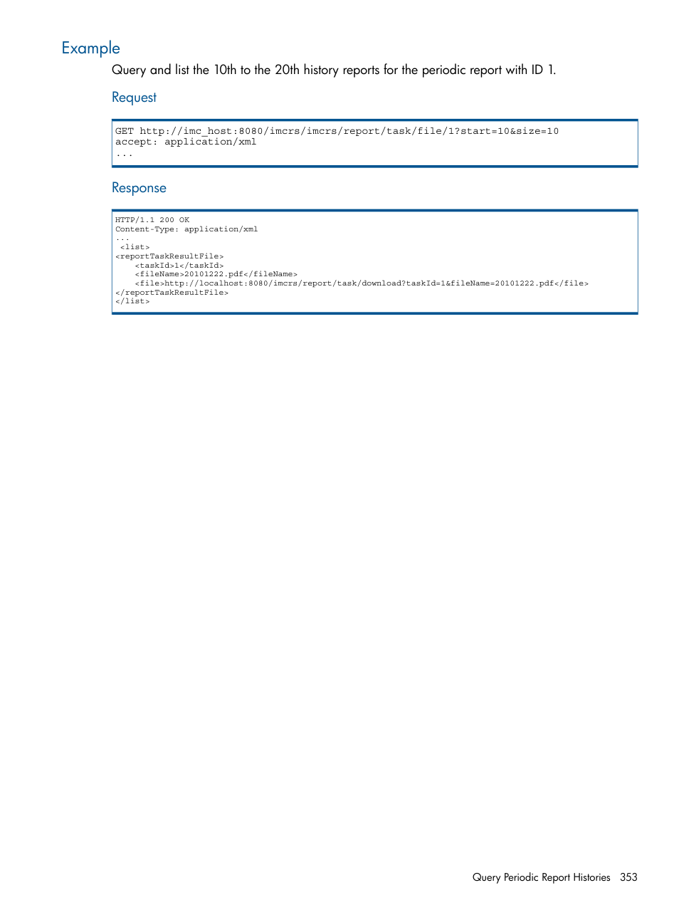 Example | HP Intelligent Management Center Licenses User Manual | Page 353 / 438