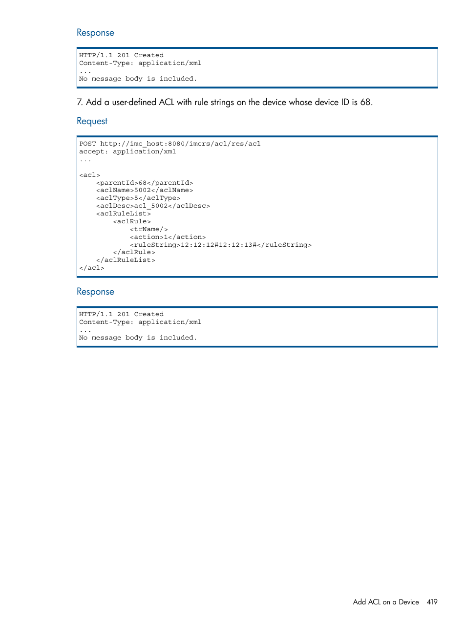 HP Intelligent Management Center Licenses User Manual | Page 419 / 438