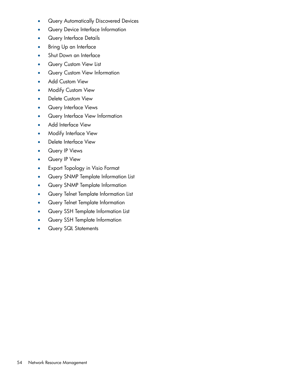 HP Intelligent Management Center Licenses User Manual | Page 54 / 438