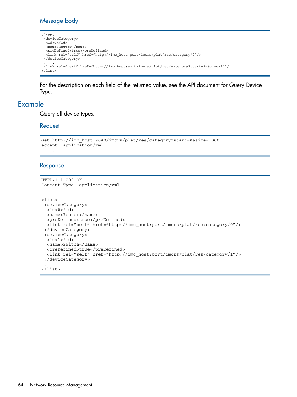 Example | HP Intelligent Management Center Licenses User Manual | Page 64 / 438