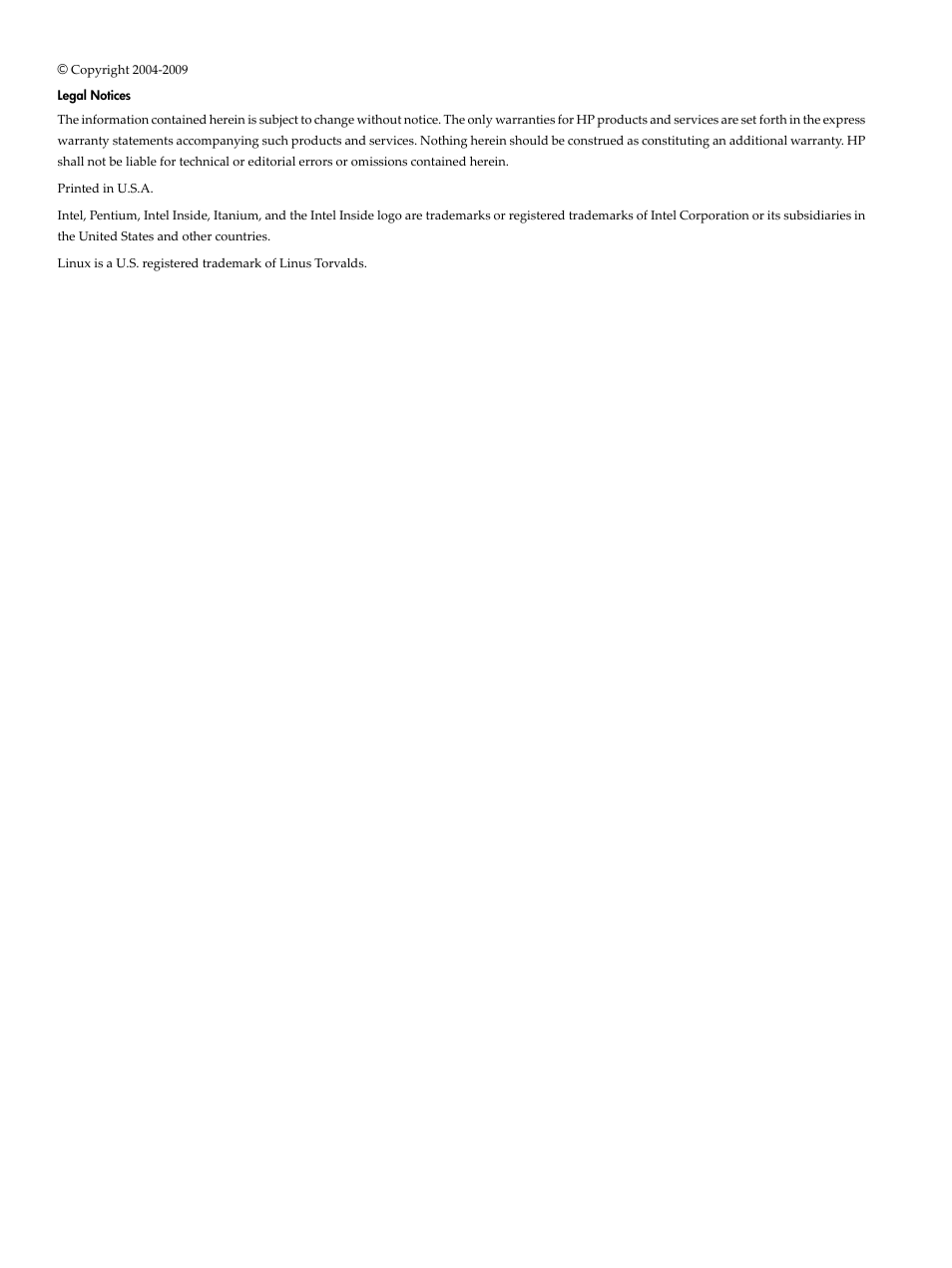 HP Integrity rx7620 Server User Manual | Page 2 / 38